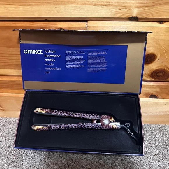 AMIKA MARTINO CARTIER NIB CERAMIC HAIR STRAIGHTENER TOOL - Picture 5 of 6